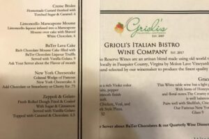 Grioli's Italian Bistro & Pizzeria